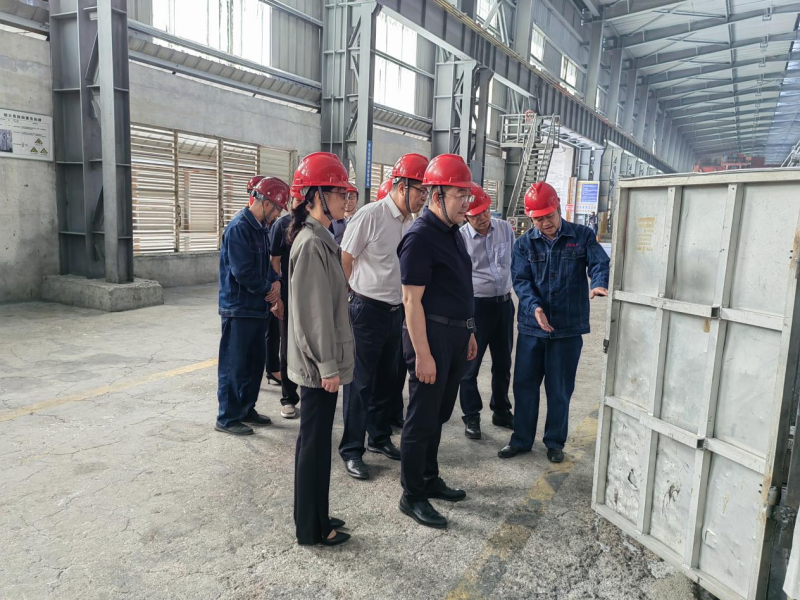 省國資委黨委書記、主任姜軍蒞臨物產(chǎn)工投公司調(diào)研