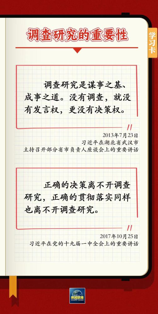學(xué)習卡丨如何深入調(diào)查研究？跟總書記學(xué)習&ldquo;五字訣&rdquo;