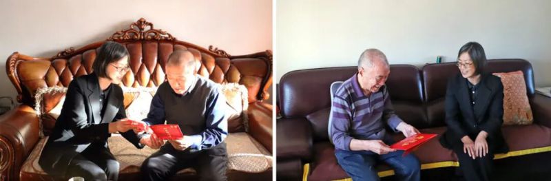 集團領導春節(jié)前夕走訪慰問老同志及一線員工