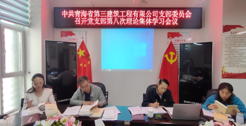 三建公司黨支部召開(kāi)第八次理論集體學(xué)習(xí)會(huì) ----集團(tuán)黨委委員、紀(jì)委書(shū)記講主題教育專題黨課
