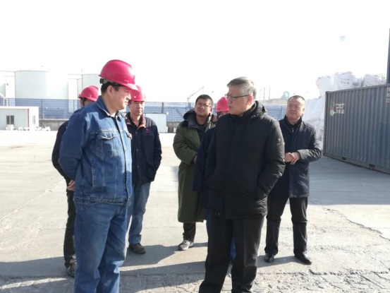 集團(tuán)黨委書記、董事長(zhǎng)王玉輝同志到工投公司考察調(diào)研